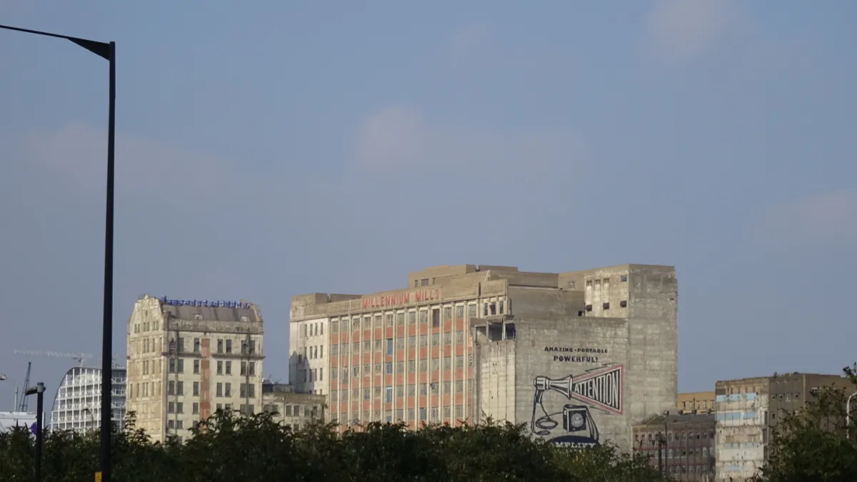 Reste des alten Londons