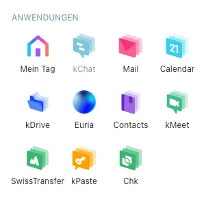 Apps der kSuite